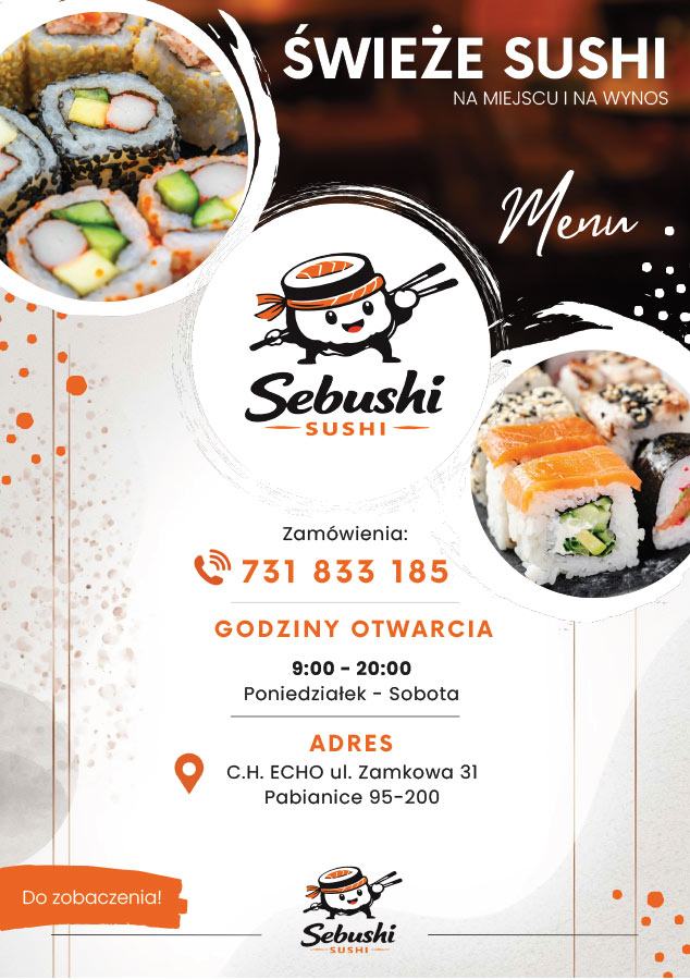 Sebushi Sushi – promocje