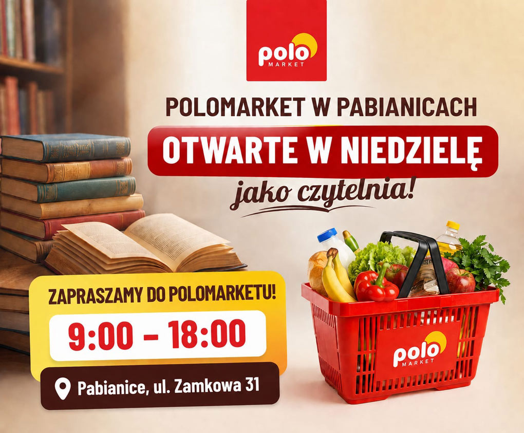 Zapraszamy na zakupy i do Czytelni POLO