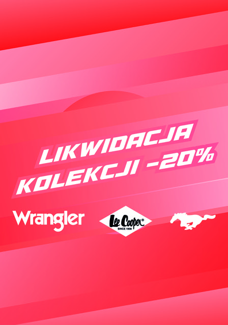 Lee Wrangler – likwidacja kolekcji
